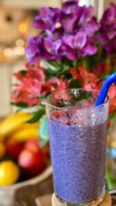 For the Heath Conscience Mom Blueberry Smoothie