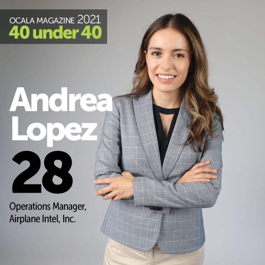 Andrea Lopez 40 Under 40 2021 July 14 2021
