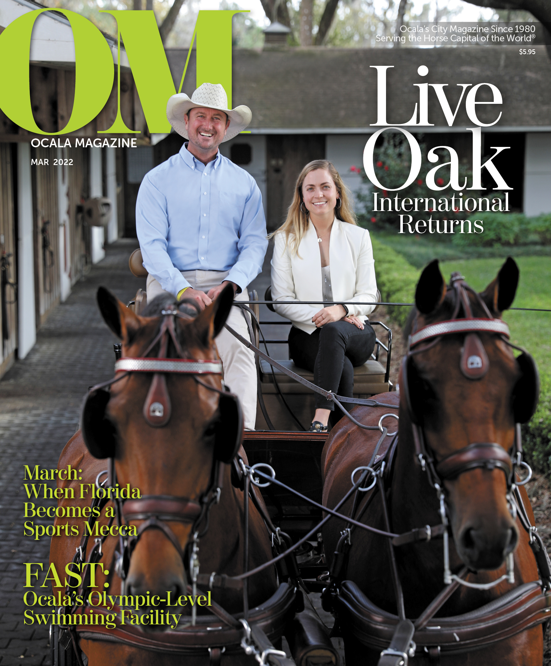 Ocala Magazine March 2022 Cover