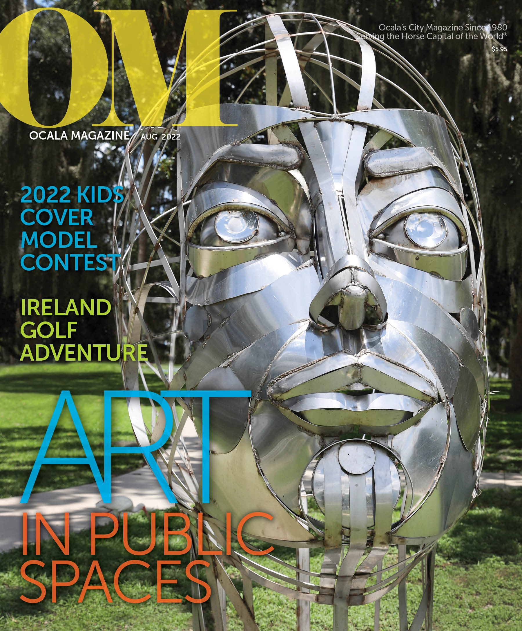 Ocala Magazine August 2022 Cover