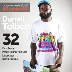 Durrell Tolbert Ocala Magazine 2022 40 under 40
