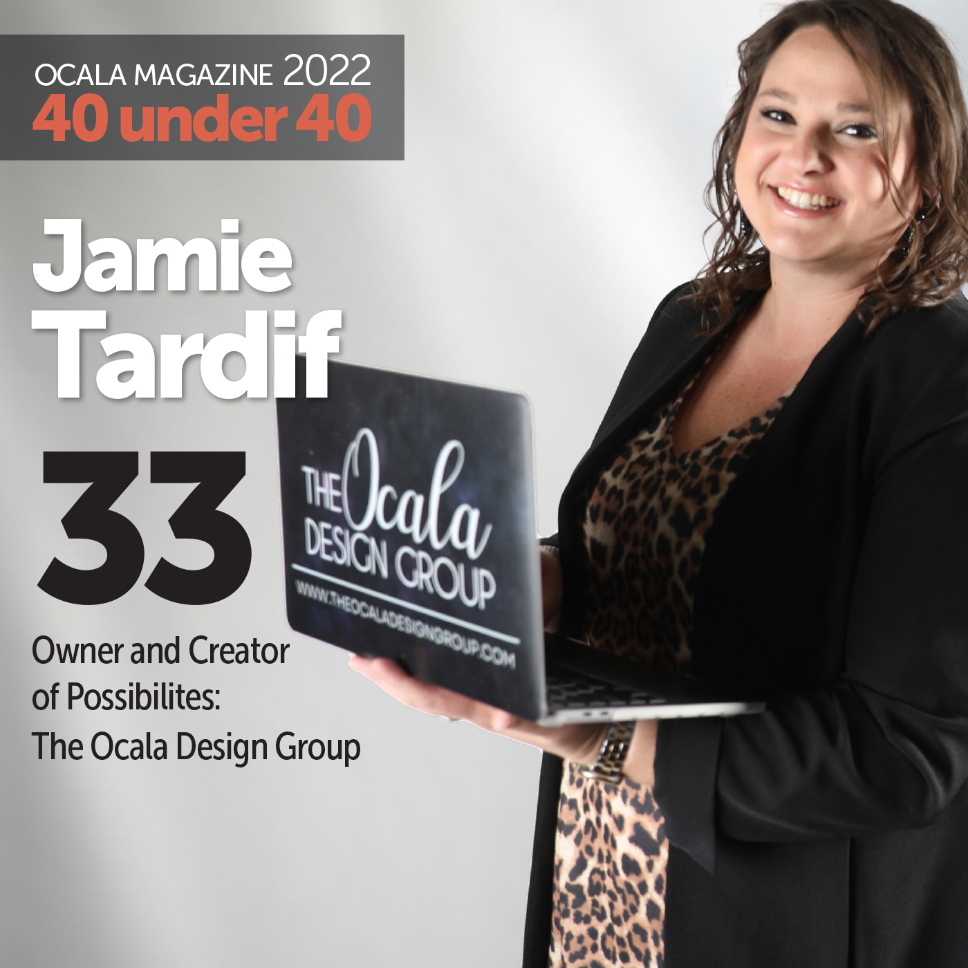 Jamie Tardif Ocala Magazine 2022 40 under 40