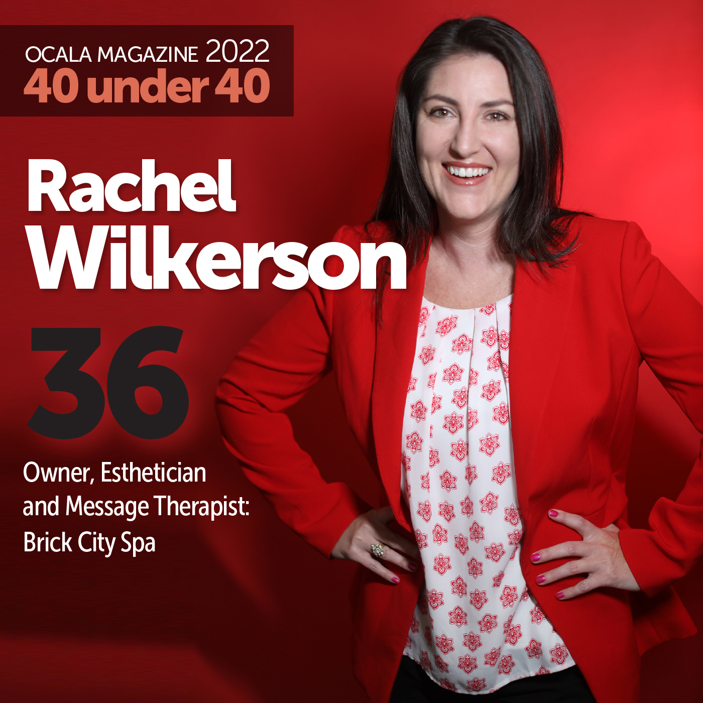 Rachel Wilkerson Ocala Magazine 2022 40 under 40