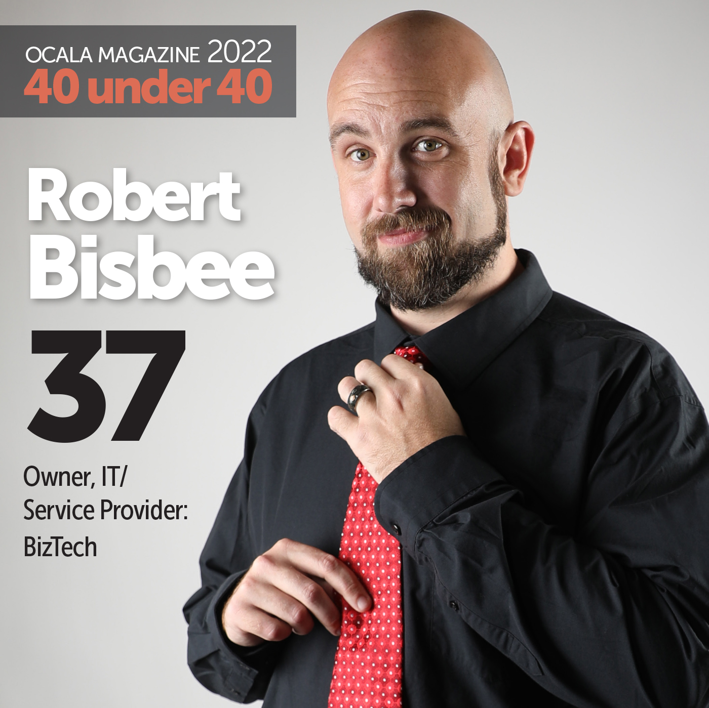 Robert Bisbee Ocala Magazine 2022 40 under 40
