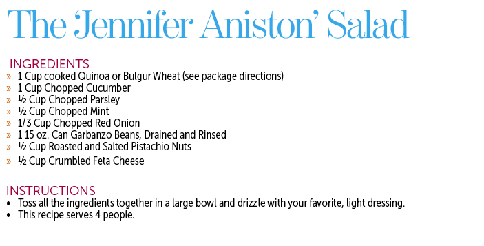 The Jennifer Aniston Salad