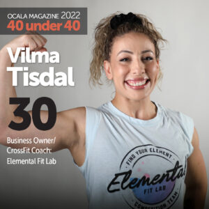 Vilma Tisdal Ocala Magazine 2022 40 under 40