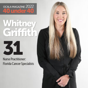 Whitney Griffith Ocala Magazine 2022 40 under 40