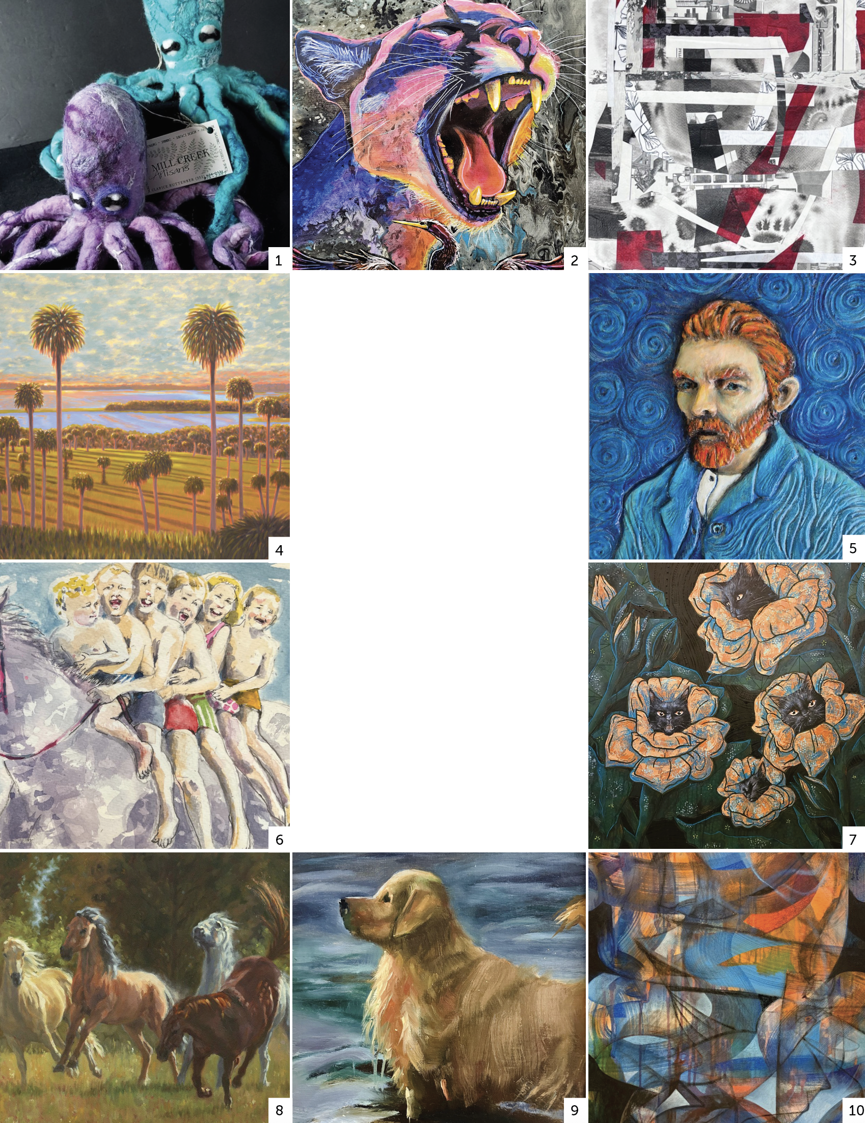 First art grid.